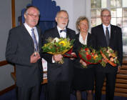 Heimatverein Warendorf: Überreichung der Wilhelm Zurhorn Plakette an Siegfried Schmieder