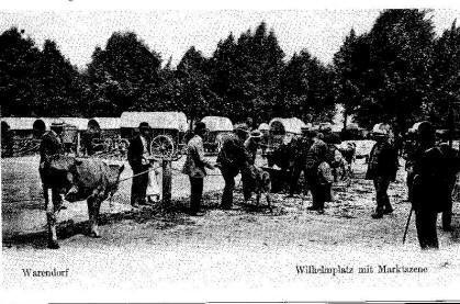 Heimatverein Warendorf: Marktszene auf dem Wilhelmsplatz