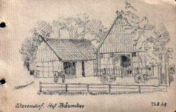 Warendorf, Hof Bäumker (1948)