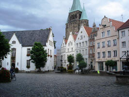 Heimatverein Warendorf: Blick auf das Rathaus 