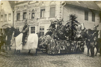 Rosenmontagszug1914 in Warendorf